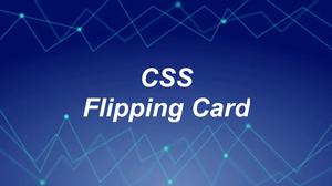 CSS: Flipping Card on Hover