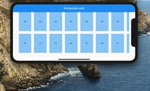 How to implement a horizontal GridView in Flutter