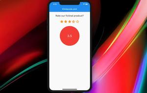 How to implement Star Rating in Flutter