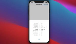 Working with Cupertino Date Picker in Flutter