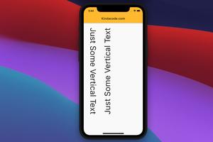 Flutter Vertical Text Direction: An Example