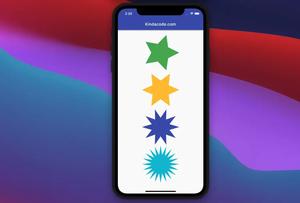 Flutter: Drawing an N-Pointed Star with CustomClipper