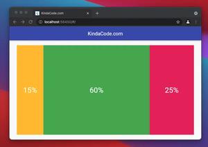 Flutter: Columns with Percentage Widths