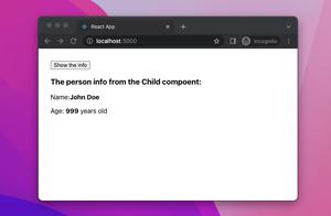 Passing Data from a Child Component to the Parent in React