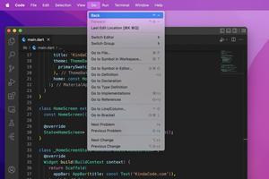 VS Code: Shortcuts for Jumping to the last Edit Location