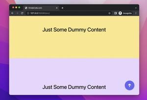 Tailwind CSS: How to Create a Back To Top Button