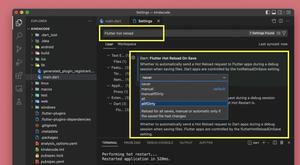 Flutter & VS Code: Auto Trigger Hot Reload on Save