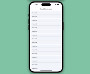 Flutter ListView.builder() example