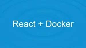 React App Exits Immediately with Docker Run Command