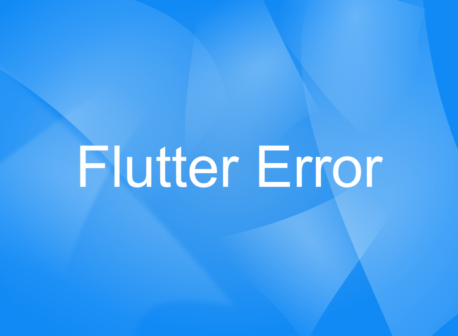 flutter form error