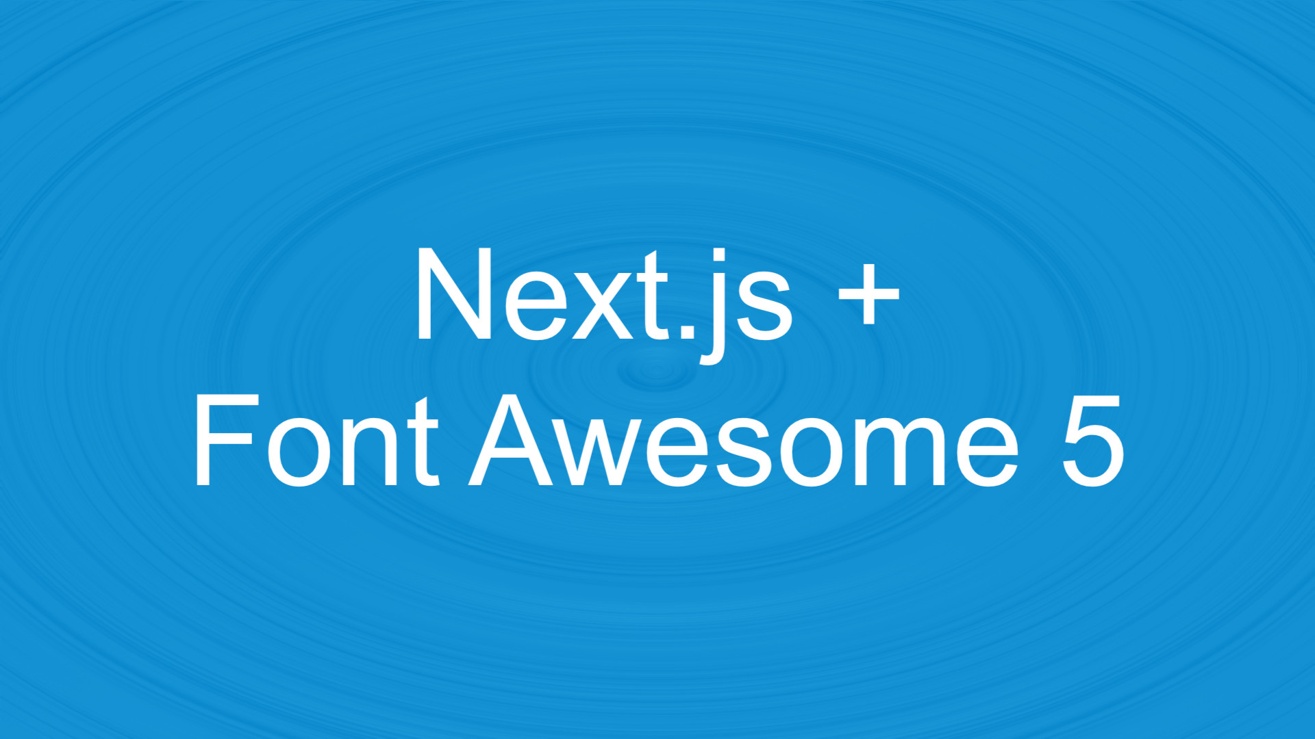 Download How to use Font Awesome 5 with Next.js - Kindacode