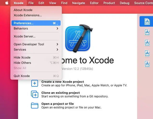 xcode 12 command line tools