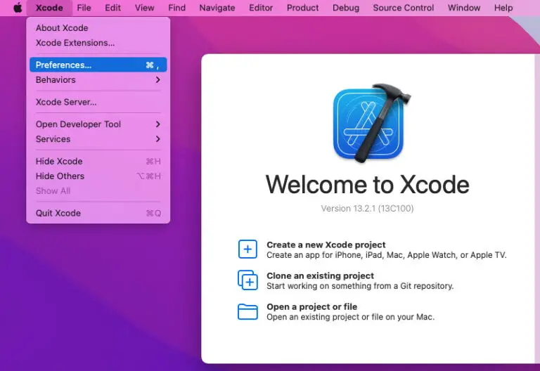 install xcode 12.5