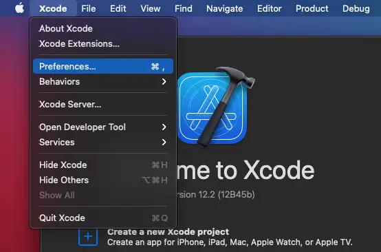 single view application xcode 12