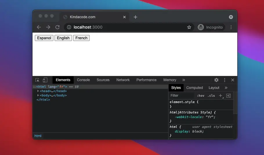 javascript-set-html-lang-attribute-programmatically-kindacode