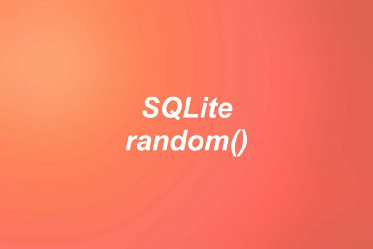 Delete All Records From Table Sqlite