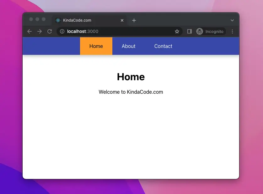 React Router How To Highlight Active Link KindaCode