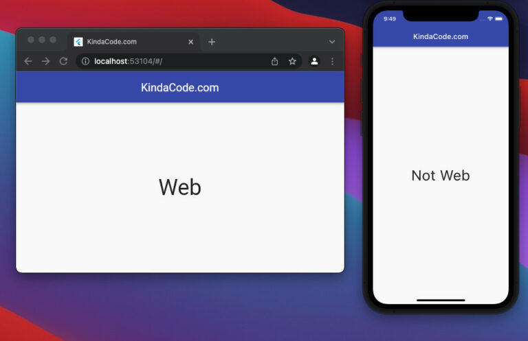 check-if-a-flutter-app-is-running-on-the-web-kindacode