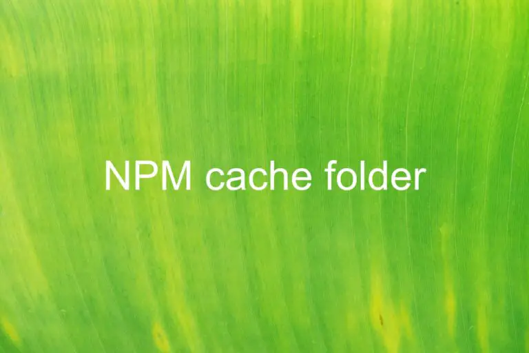 how-to-change-npm-cache-location-windows-mac-kindacode