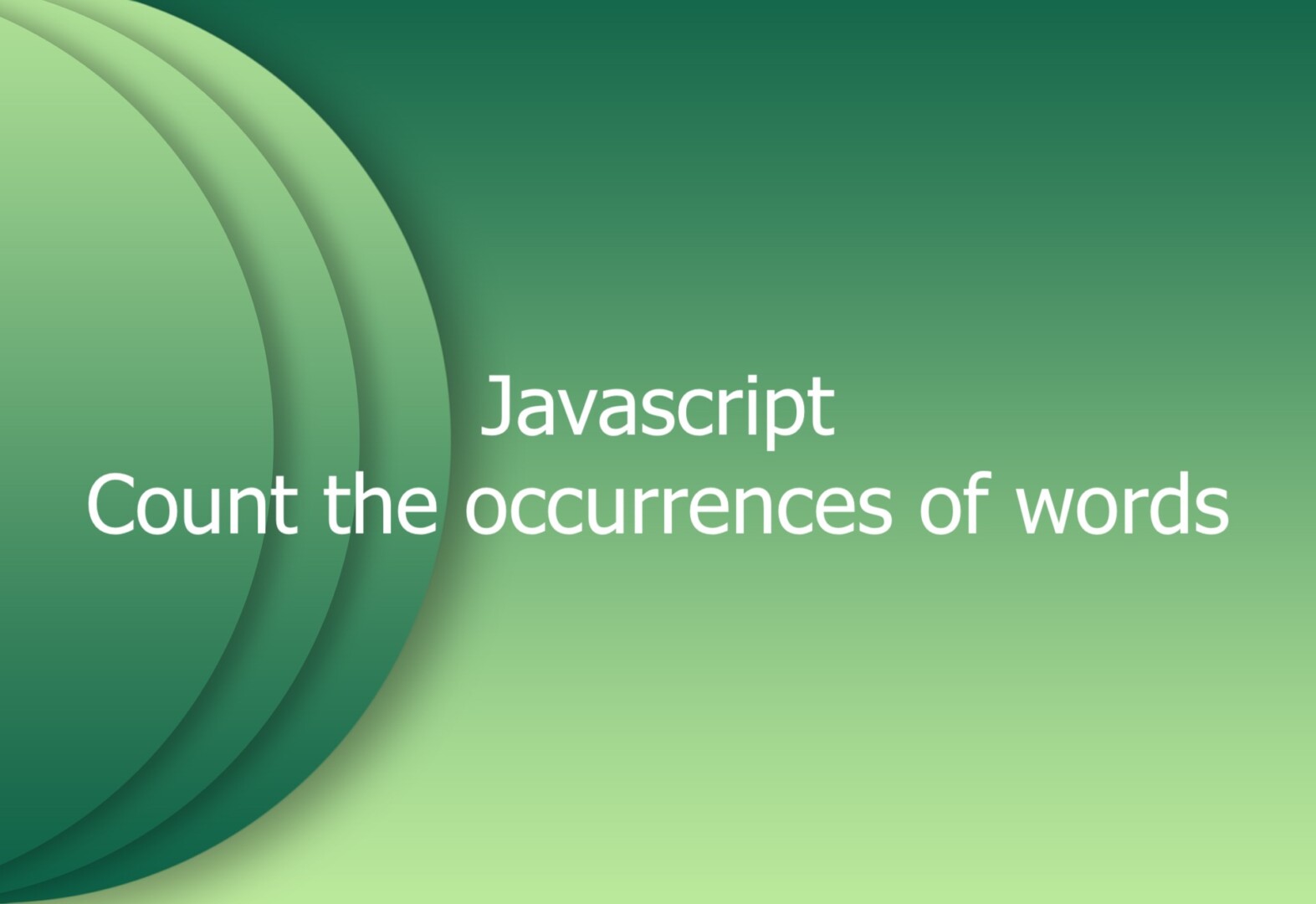 Javascript Count Occurrences In String