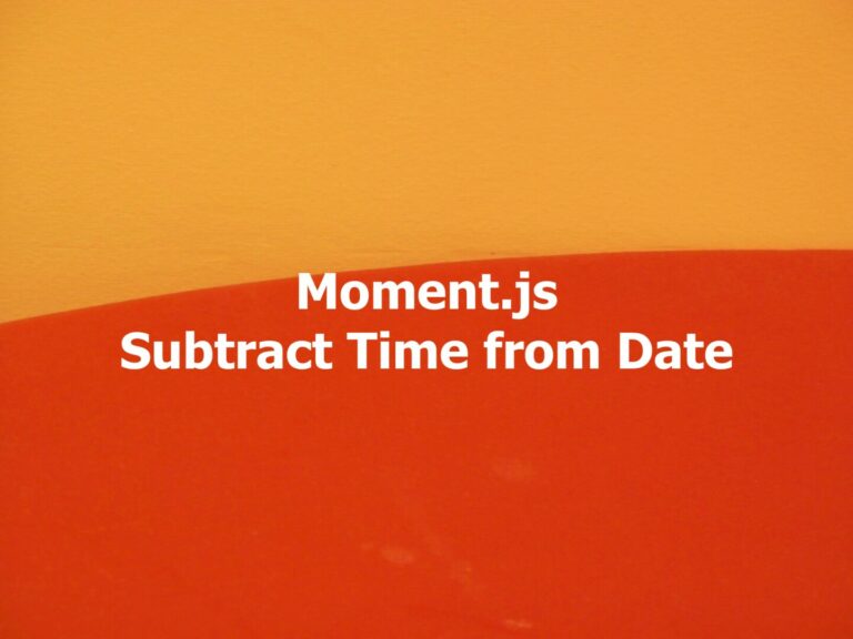 Moment Js Difference Between Now And Date