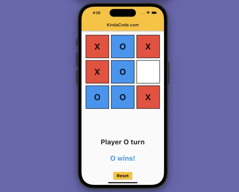 Flutter: Making a Tic Tac Toe Game from Scratch - KindaCode